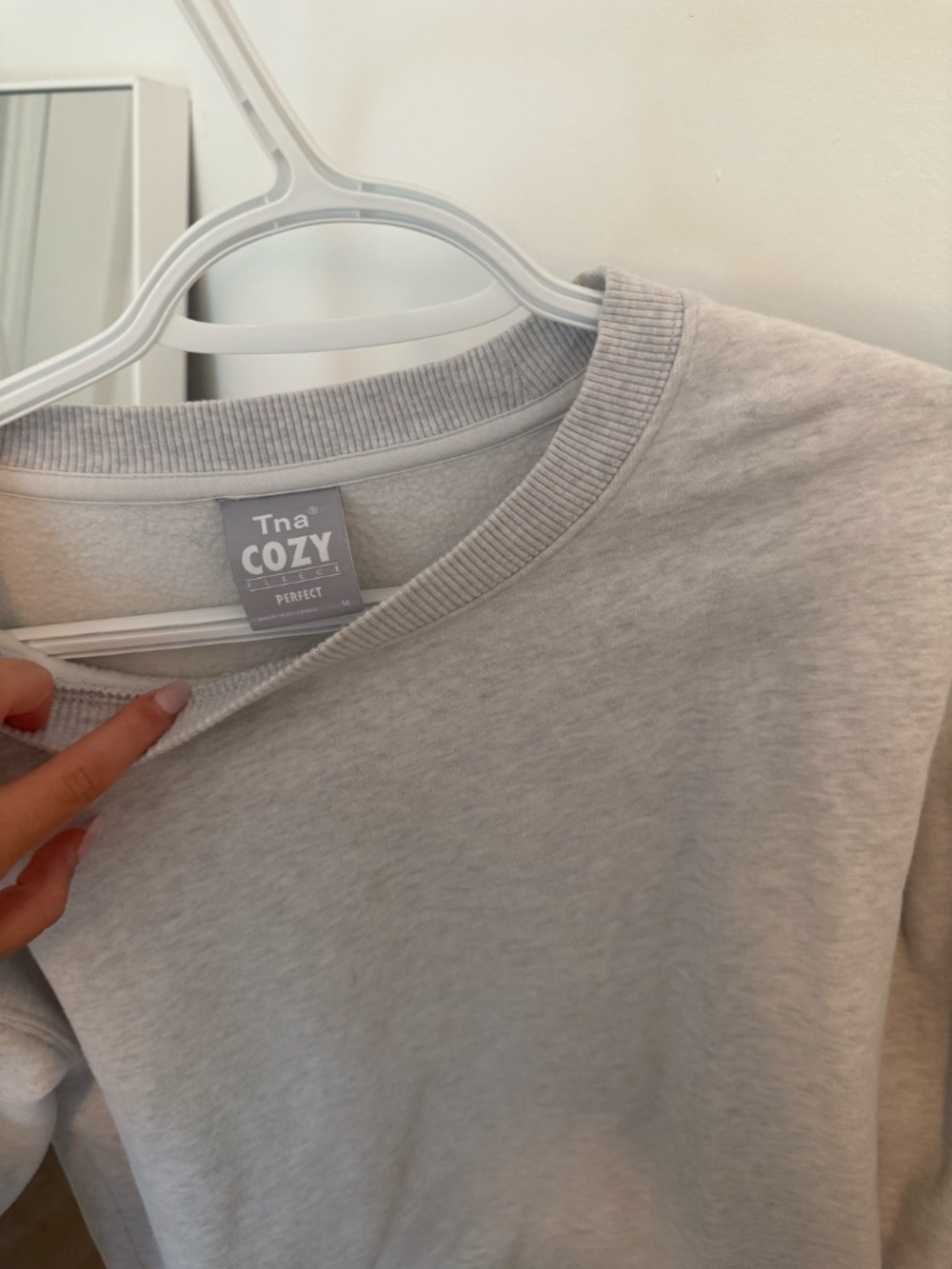 TNA Cozy Fleece Crewneck - Picture 3 of 3